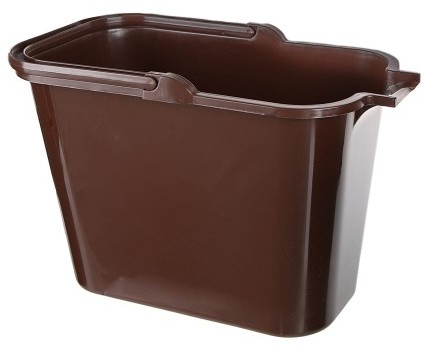 ALTOM WIADRO MOP 12L PROSTOKĄTNE BRĄZ 5902443993619