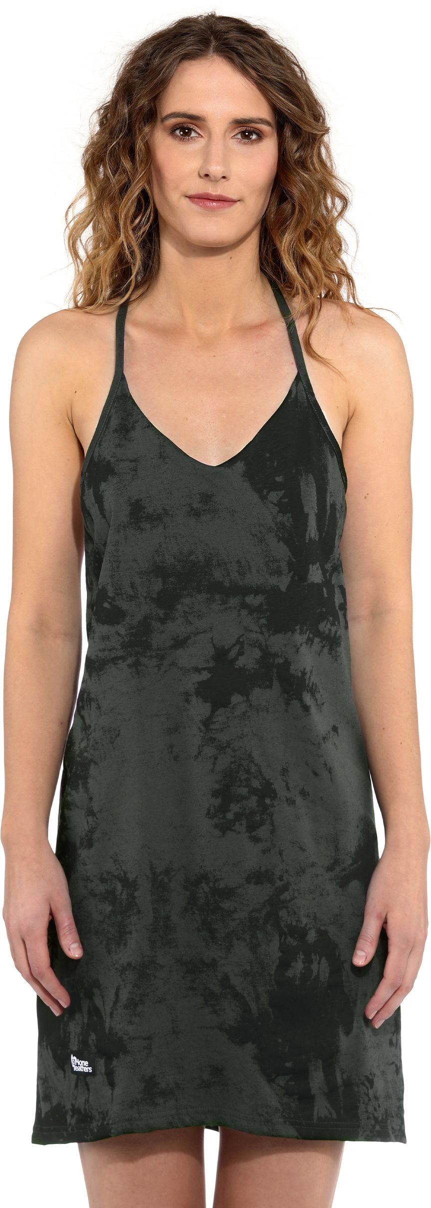 HORSEFEATHERS sukienka damska HORSEFEATHERS VIOLA DRESS Gray Tie Dye)
