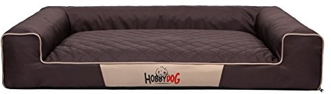 Hobbydog Prostokątny łóżko dla psa łóżko Victoria rozmiar XL/XXL kot materac miejsce do spania odpoczynku przestrzeni dla psa kota domowych psów materac siedzenie auta poduszka dla psa kota katzematte L VICCBR2