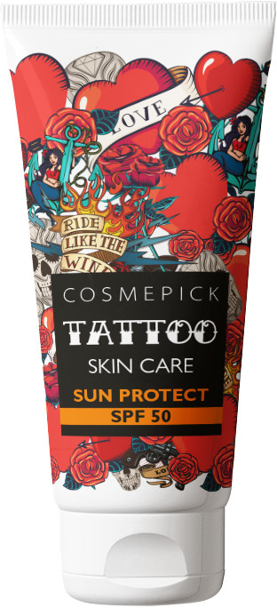 Cosmepick Tattoo krem ochronny do tatuażu SPF50, 50 ml