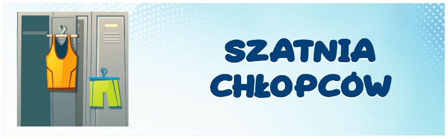 Naklejka na Drzwi Szatnia Chłopców EN043