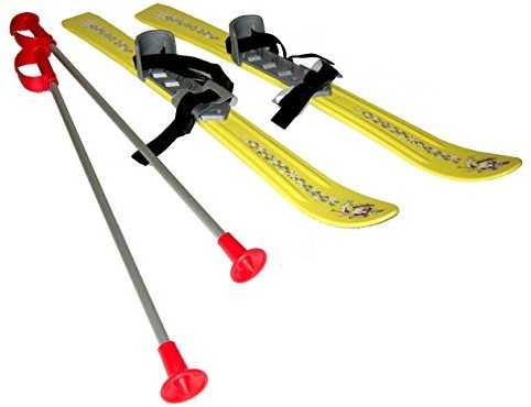 Plastkon Baby Ski 2012 narty dziecięce, żółty, 90 cm 41107771 (Plastkon: 41107771)