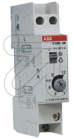 ABB oświetlenie schodów z wyłącznikiem czasowym E232 230 2CDE110000R0501