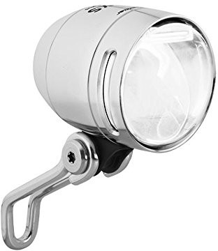 Busch & Müller LED reflektor IQ-XS Senso Plus światła do jazdy dziennej 70 Lux Srebrny 167RTSNDi