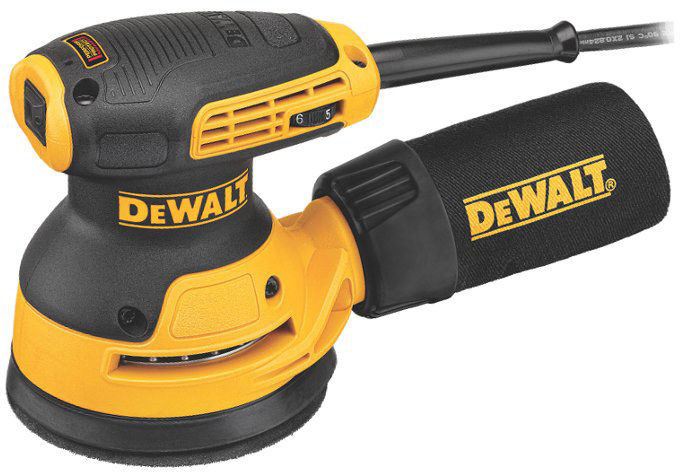 DeWalt Szlifierka mimośrodowa 125 mm, z górnym chwytem DWE6423 DWE6423