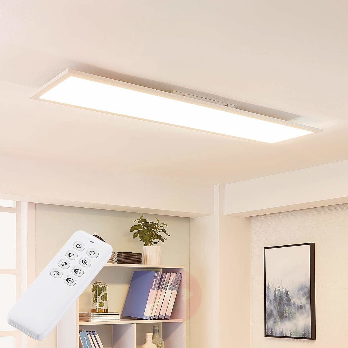 Długi panel LED Lysander, zmienna barwa światła