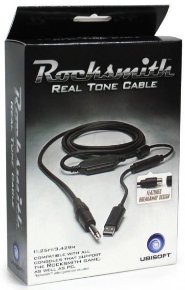 Kabel rocksmith Ubi Soft Rocksmith Real Tone Pc Ps3 X360 Ps4 Xone USB 2.0 Jack 6,3 mm kolor czarny