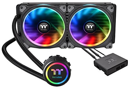 Thermaltake floe Riing RGB TT Premium komputer wielofunkcyjny All-in-One układ chłodzenia cieczą, RGB 280 CL-W167-PL14SW-A