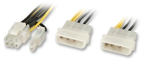 Lindy Internal Power Adapter sieciowy SLI kart graficznych do i KA, PCIe 33159 33159