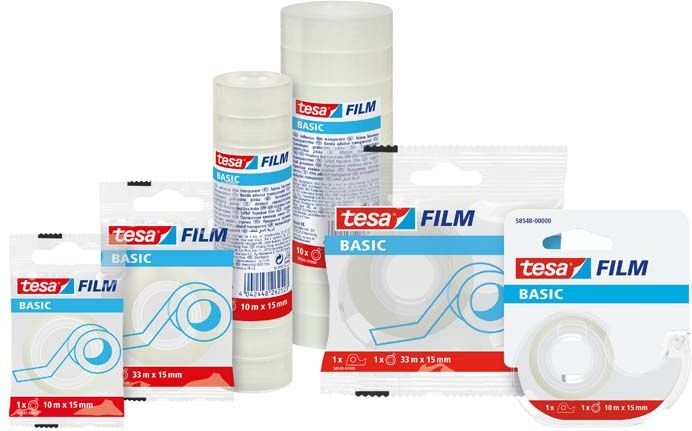 TESA taśma przezroczysta 15mm/33m 10szt 58568-00000-00 TS 58568-00000-00 TS