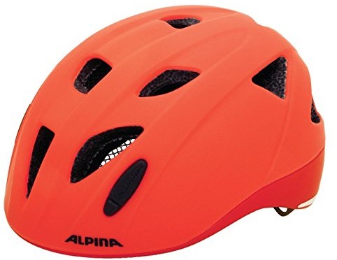 Alpina Ximo LE kask rowerowy dziecięcy (rozmiar: 45 49 cm, 50 Red matowa) (A9720050)