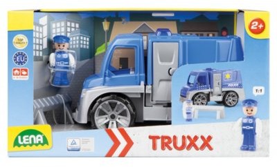 Lena Lena Truxx Policja z akcesoriami w pudelku GXP-707402
