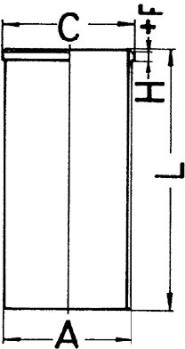 KOLBENSCHMIDT Tuleja cylindrowa KOLBENSCHMIDT 89555190