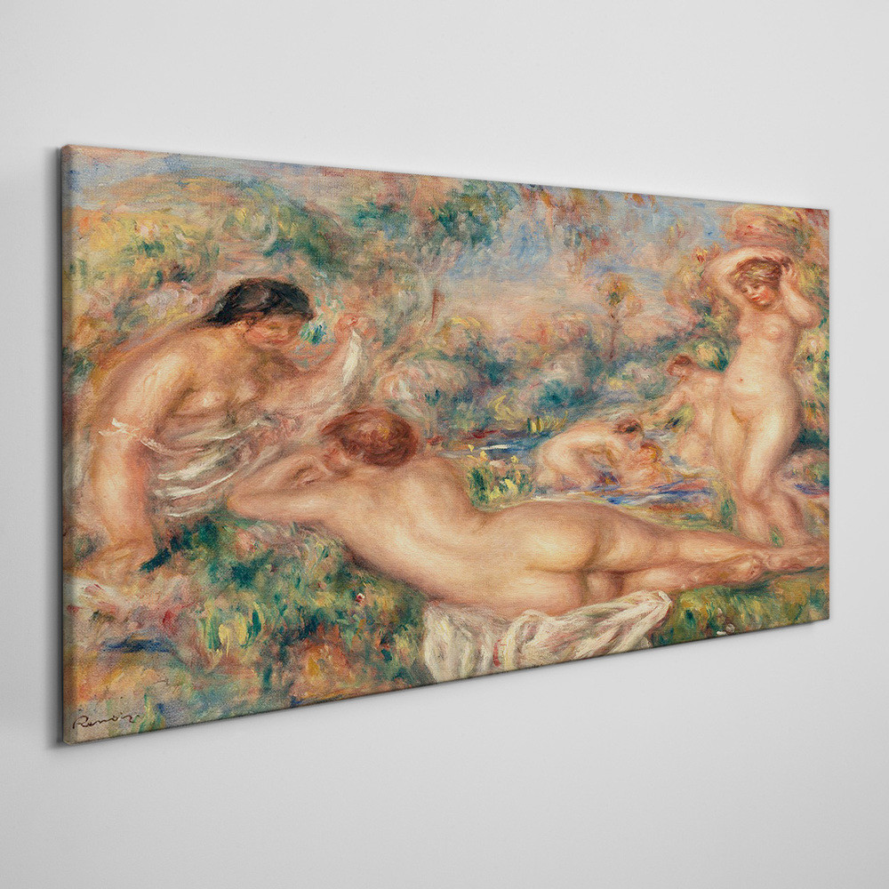 PL Coloray Obraz Canvas Nagie Ludzie Drzewa 100x50cm