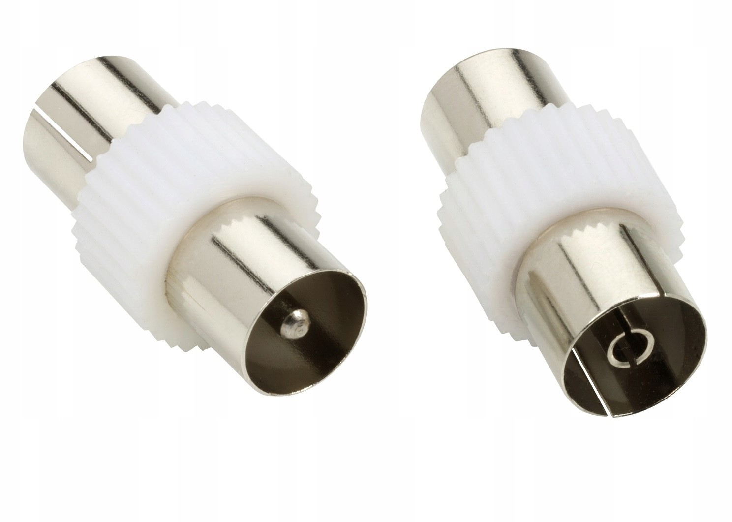 Adapter Coax Rf 9,52mm wtyczka / gniazdo 2 szt.