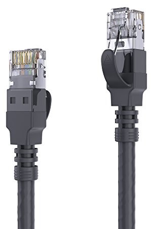 PureLink MC1000-100 CAT6A kabel sieciowy S/FTP AWG 26 G32H, bezhalogenowy, 10.0m czarny MC1000-100