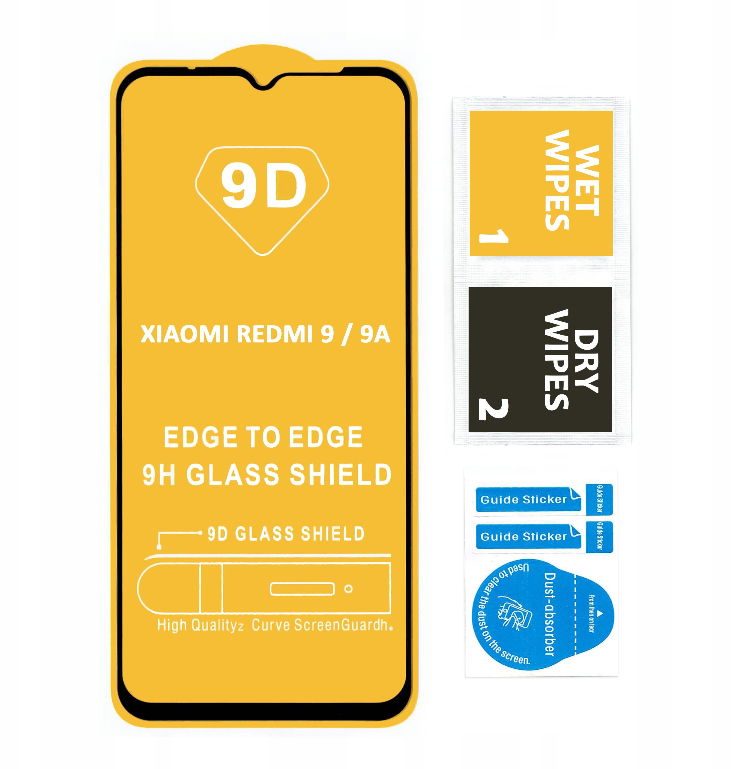 Xiaomi Szkło hartowane Redmi 9 / 9A / 9C 9D 9H