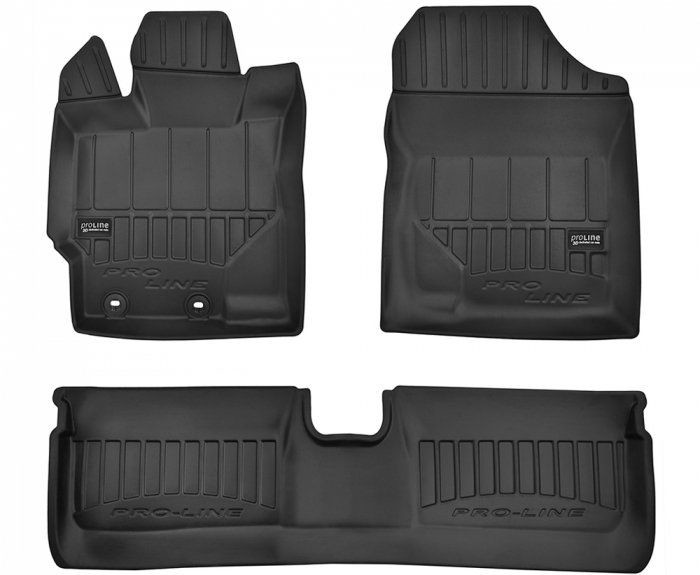 Frogum Dywaniki gumowe 3D do TOYOTA Yaris III 2011-2019 Nie pasuje do hybrydy 3D407749