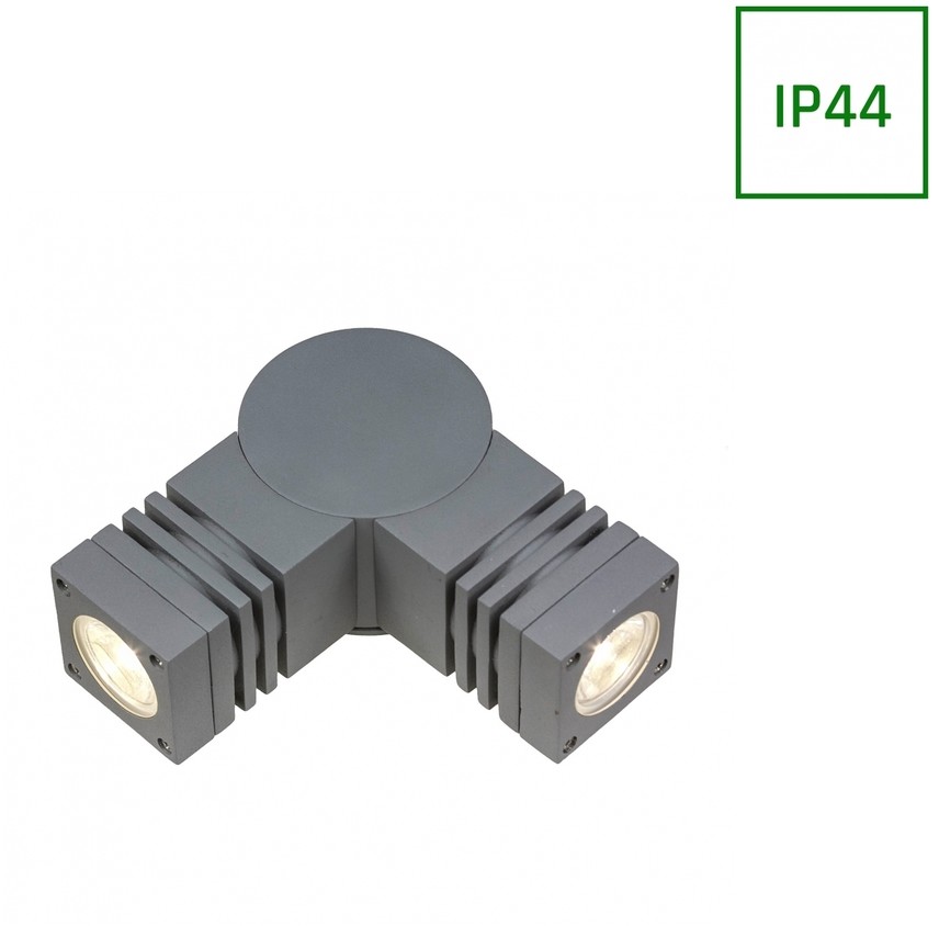 SpectrumLED Torre 230v 3,6w 2x1led Cree 45st Up+Side Ip44 Cw Naścienne SLI003012CW