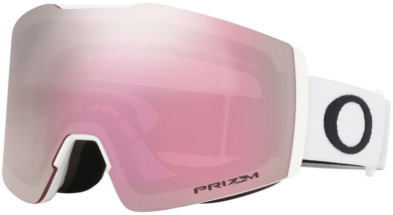 Oakley Fall Line XM Gogle zimowe Kobiety, white/prizm snow hi pink iridium 2019 Gogle narciarskie