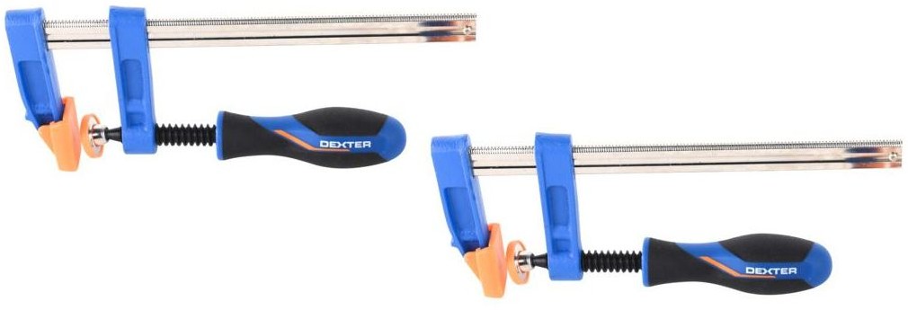 DEXTER Ścisk stolarski TYPU F 150 mm 2 szt. DEXTER