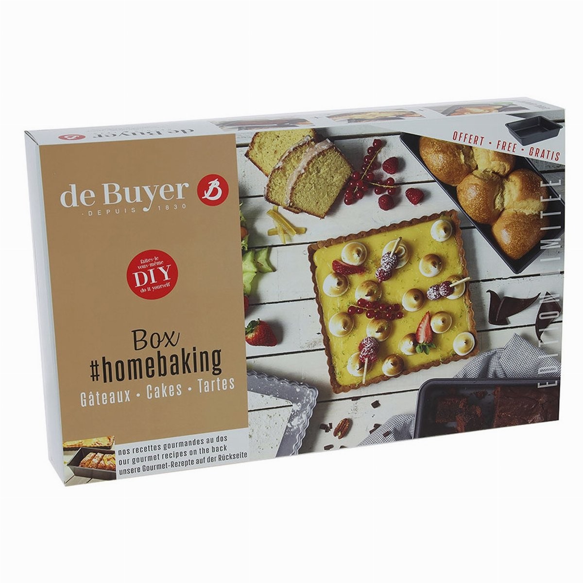 De Buyer Zestaw form do ciast D-4713-03
