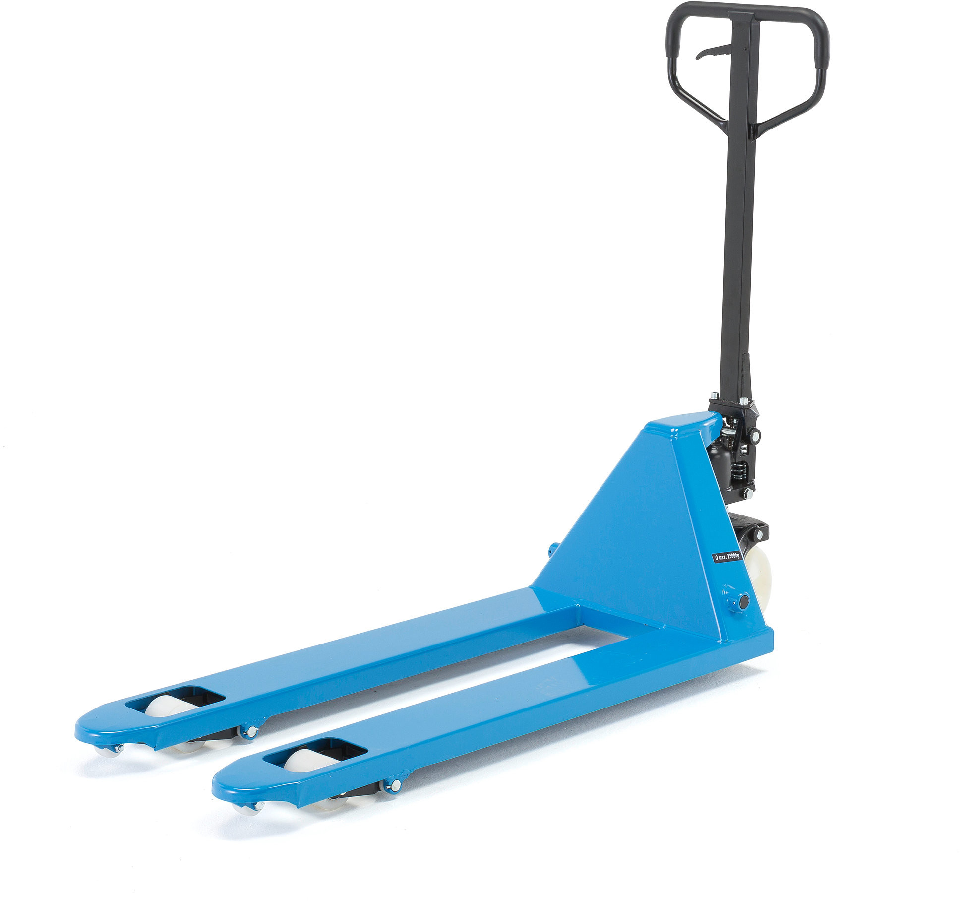 AJ Wózek widłowy (do 2,2t) z pojedynczymi nylonowymi rolkami 31028