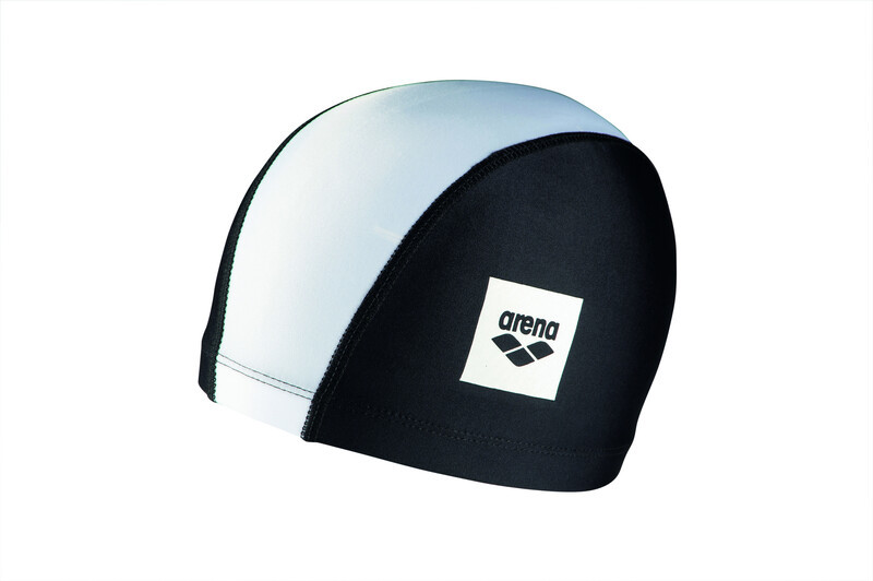 Arena Unix II Czapka Dzieci, black/white 2021 Czepki pływackie 2384-102-0