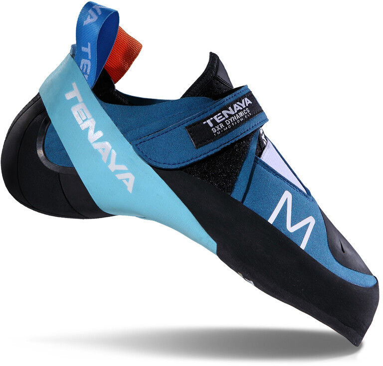 Tenaya Tenaya Mastia But wspinaczkowy, niebieski/czarny UK 4,5 | EU 37,5 2022 Buty wspinaczkowe na rzepy TNMAT045