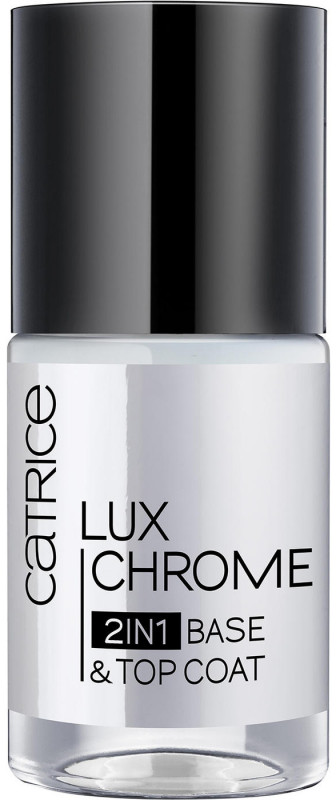 Catrice LUX CHROME - 2 IN 1 BASE & TOP COAT - Baza i lakier nawierzchniowy w jednym CATTBLWJE