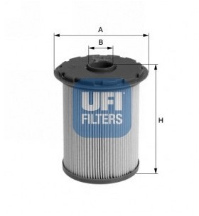 UFI FILTERS Filtr paliwa FILTERS 26.696.00