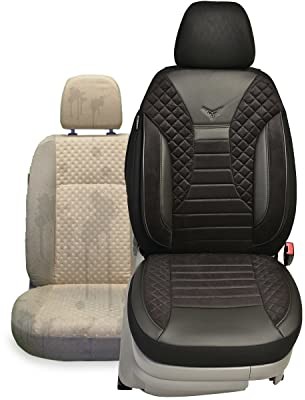BREMER SITZBEZÜGE Pokrowce na fotele kompatybilne z SsangYong Actyon kierowcą i pasażerem od 2013 roku PS803 4064849910230