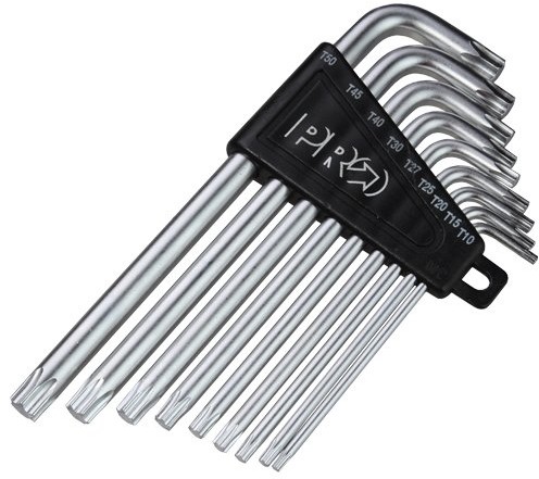 PRO klucz torx zestaw-częściowy T10 T50 R20RTL0038X