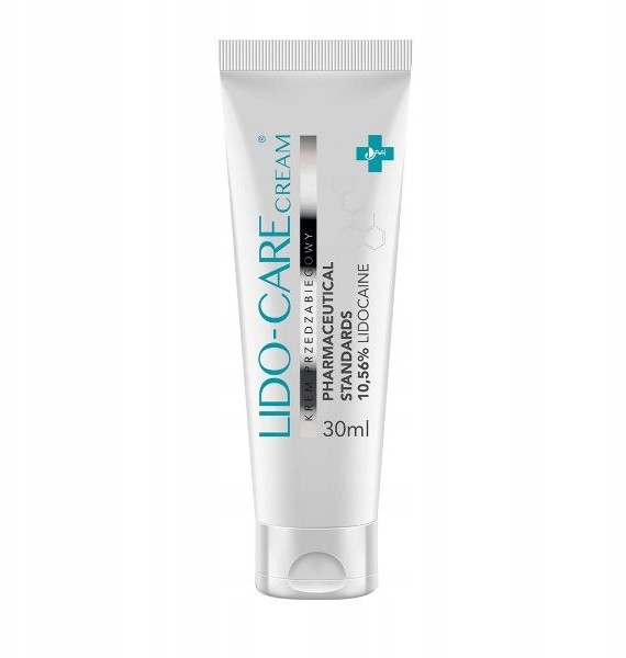 Lidocare Krem Znieczulicy 30ml 10,56% Lidokainy