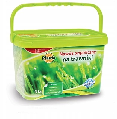 Planta Nawóz Organiczny Na Trawnik Wiaderko 3KG