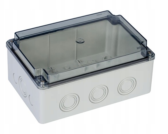 Puszka transparentna przeźroczysta hermetyczna M