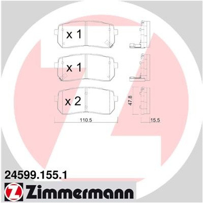 Zimmermann (OTTO GMBH) (OTTO GMBH) 24599.155.1 24599.155.1