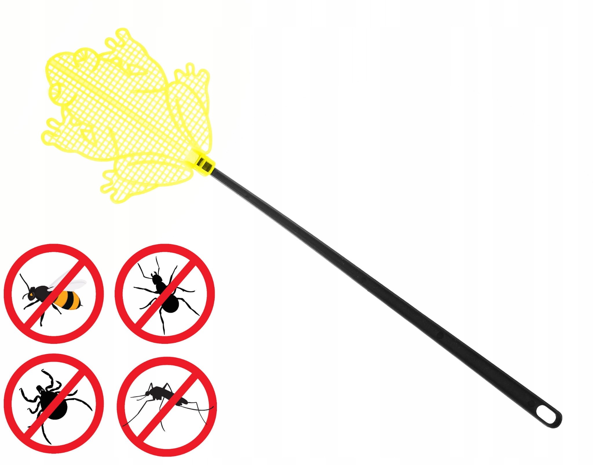 Plastikowa Łapka Na Muchy Osy Klepka Packa