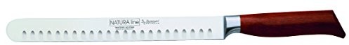 Burgvogel Nóż do szynki z wgłębieniami natura Line (10 cali = 26 cm), 6960.906.26.6 6960.906.26.6