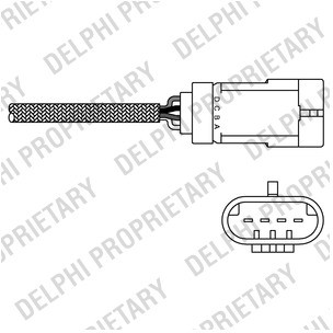 DELPHI Sonda lambda ES20280-12B1