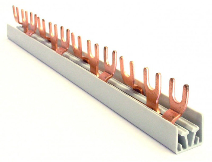 Szyna prądowa grzebieniowa łączeniowa 3 faz S-12