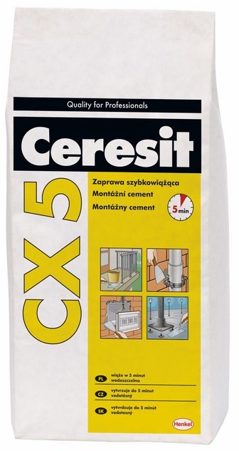 Ceresit Cement monta$215owy CX - 5 5 kg