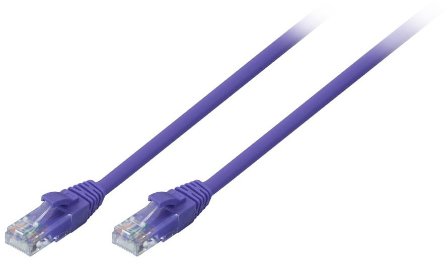 Lindy 48128 Kabel sieciowy skrętka) CAT6 U/UTP fioletowy 15m LY-48128