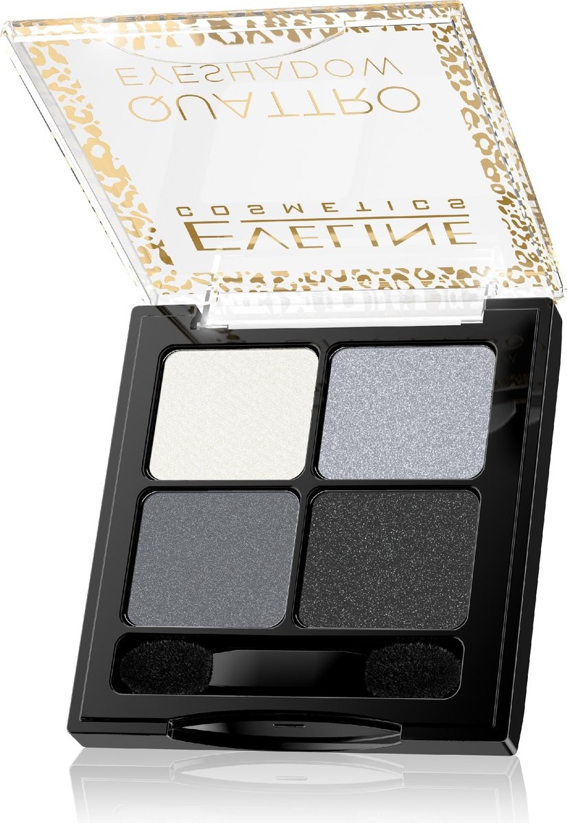 Eveline Quattro Eyeshadow, poczwórne cienie do powiek 11, 5,2 g