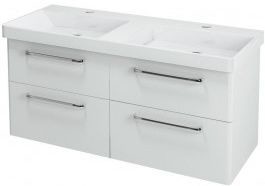 Sapho THEIA szafka umywalkowa 116x50x44 cm, biała TH120