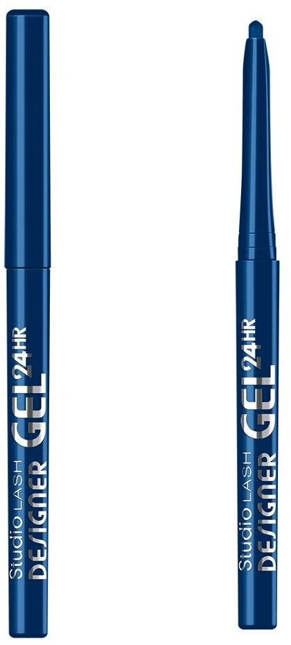 Miss Sporty Studio Lash Designer, żelowy eyeliner do powiek 004 Blue Designer, 1,6 ml