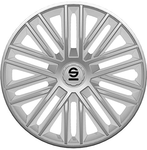 SPARCO Sparco SPC1685SV zestaw kołpaków ozdobnych Bergamo 16 cali srebrny SPC1685SV