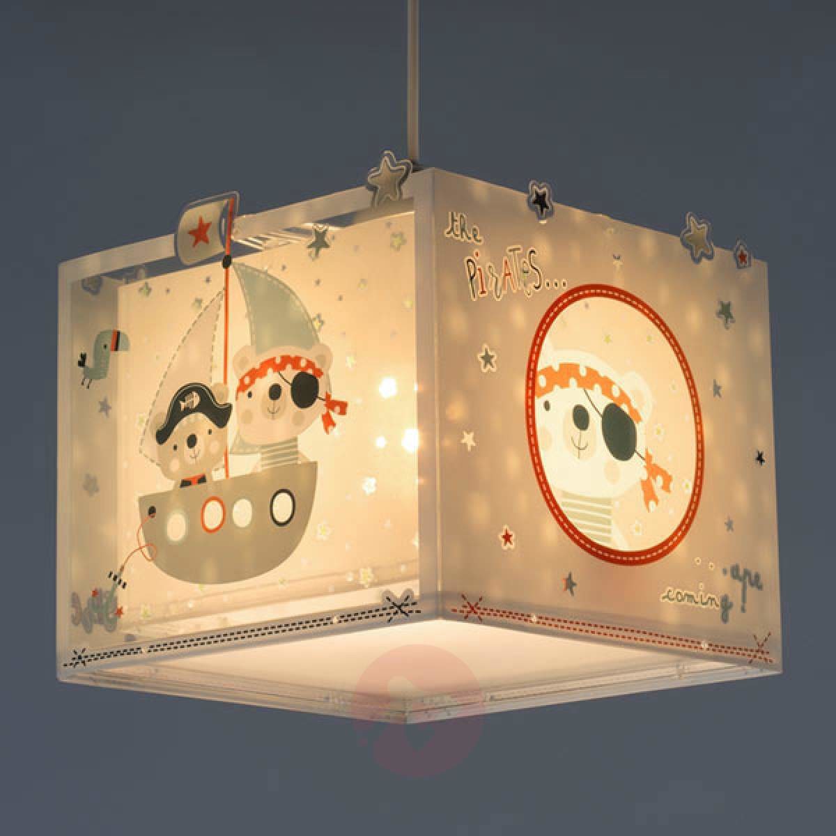 Dalber Dziecięca lampa wisząca Pirates