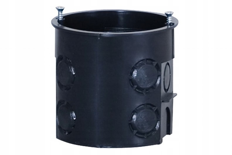 Puszka końcowa Pk 60 głęboka z wkrętami