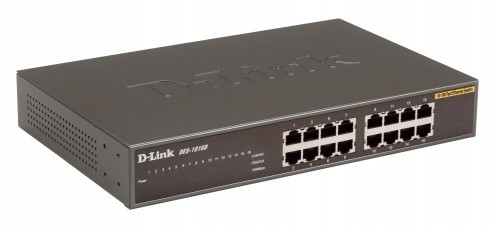 D-Link 16-port 10/100 Desktop Switch DES-1016D/E